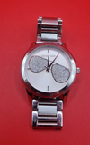 Michael Kors Harman Analog Silver Dial Silver Steel Strap Watch For Women - MK3672 Authentic Buy Shop Now