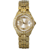 Guess Dazzling Diamonds Gold Dial Gold Steel Strap Watch for Women - W85110L1 Authentic Buy Shop Now