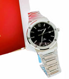 Salvatore Ferragamo F-80 Classic Black Dial Silver Steel Strap Watch for Men - SFDT00239 Authentic Buy Shop Now