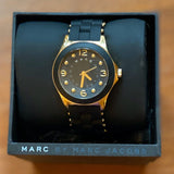 Marc Jacobs Pelly Black Dial Black Silicone Strap Watch for Women - MBM2540 Authentic Buy Shop Now