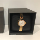 Marc Jacobs Courtney White Dial Rose Gold Steel Strap Watch for Women - MJ3458 Authentic Buy Shop Now