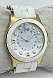 Marc Jacobs Pelly White Dial White Silicone Strap Watch for Women - MBM2526 Authentic Buy Shop Now