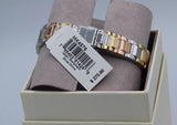 Michael Kors Tibby Three Hand Crystals Silver Dial Two Tone Steel Strap Watch for Women - MK4576 Authentic Buy Shop Now