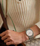 Gucci 25H Quartz Silver Dial Silver Steel Strap Watch For Women - YA163402 Authentic Buy Shop Now