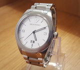 Emporio Armani Classic Silver Dial Silver Steel Strap Watch for Men - AR5894 Authentic Buy Shop Now