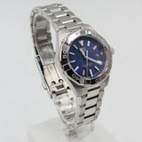 Tag Heuer Aquaracer Blue Dial Silver Steel Strap Watch for Women - WBD1412.BA0741 Authentic Buy Shop Now