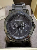 Burberry The City Grey Dial Gunmetal Grey Steel Strap Watch for Men - BU9381 Authentic Buy Shop Now