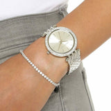 Michael Kors Darci Silver Dial Silver Stainless Steel Strap Watch for Women - MK3190 Authentic Buy Shop Now