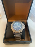 Guess Rigor Multi Function Black Dial Rose Gold Steel Strap Watch For Men - W0218G3 Authentic Buy Shop Now
