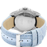 Guess Limelight Quartz Blue Dial Blue Leather Strap Watch For Men - W0775l1 Authentic Buy Shop Now