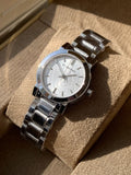 Burberry The City Silver Dial Silver Steel Strap Watch for Women - BU9200 Authentic Buy Shop Now