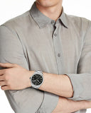 Hugo Boss Legacy Black Dial Silver Steel Strap Watch for Men - 1513671 Authentic Buy Shop Now