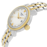 Tissot T Classic Bridgeport Lady White Mother of Pearl Dial Watch For Women - T097.010.22.118.00 Authentic Buy Shop Now