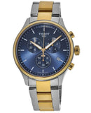 Tissot Chrono XL Classic Blue Dial Two Tone Steel Strap Watch for Men - T116.617.22.041.00 Authentic Buy Shop Now