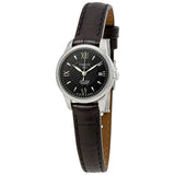 Tissot Le Locle Automatic Lady Black Dial Black Leather Strap Watch for Women - T41.1.123.57 Authentic Buy Shop Now