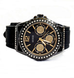 Guess Starlight Black Dial Black Rubber Strap Watch for Women - W0846L1 Authentic Buy Shop Now