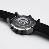 Diesel Mr Daddy 2.0 Chronograph Grey Dial Black Nylon Strap Watch For Men - DZ7420 Authentic Buy Shop Now