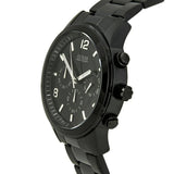 Guess Chronograph Black Dial Black Steel Strap Watch for Men - W15061G1 Authentic Buy Shop Now