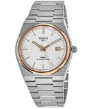 Tissot PRX Powermatic 80 Silver Dial Silver Steel Strap Watch For Men - T137.407.21.031.00 Authentic Buy Shop Now