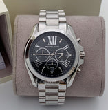 Michael Kors Bradshaw Black Dial Silver Steel Strap Watch for Men - MK5705 Authentic Buy Shop Now