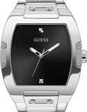 Guess Phoenix Black Dial Silver Steel Strap Watch for Men - GW0387G1 Authentic Buy Shop Now