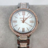Michael Kors Taryn Quartz White Dial Two Tone Steel Strap Watch For Women - MK4461 Authentic Buy Shop Now