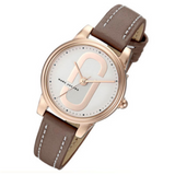 Marc Jacobs Corie White Dial Brown Leather Strap Watch for Women - MJ1581 Authentic Buy Shop Now