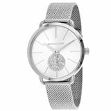 Michael Kors Portia Silver Dial Silver Mesh Bracelet Watch for Women - MK3843 Authentic Buy Shop Now