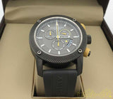 Burberry Sport Endurance Chronograph Grey Dial Grey Rubber Strap Watch for Men - BU7713 Authentic Buy Shop Now