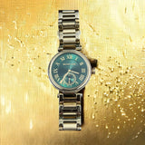 Michael Kors Skylar Green Dial Gold Steel Strap Watch for Women - MK6065 Authentic Buy Shop Now