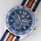 Tag Heuer Formula 1 Chronograph 43mm Blue Dial NATO Strap Watch for Men - CAZ1014.FC8196 Authentic Buy Shop Now
