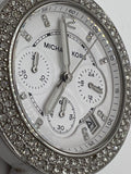 Michael Kors Parker White Dial White Ceramic Strap Watch for Women - MK5654 Authentic Buy Shop Now