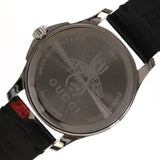 Gucci Le Marche Des Merveilles Black Dial Black Leather Strap Unisex Watch - YA1264007 Authentic Buy Shop Now