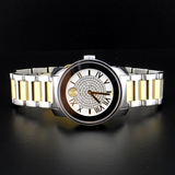 Movado Bold Silver Dial Two Tone Steel Strap Watch For Women - 3600256 Authentic Buy Shop Now