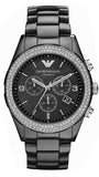 Emporio Armani Ceramica Black Dial Black Ceramic Strap Watch For Men - AR1455 Authentic Buy Shop Now