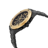 Michael Kors Lennox Chronograph Black Dial Black Steel Strap Watch For Men - MK8941 Authentic Buy Shop Now