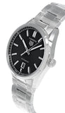 Tag Heuer Carrera Date Black Dial Silver Steel Strap Watch for Men - WBN2110.BA0639 Authentic Buy Shop Now