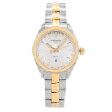 Tissot T Classic PR 100 Sport Chic White Dial Two Tone Steel Strap Watch For Women - T101.210.22.031.00 Authentic Buy Shop Now