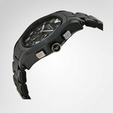 Emporio Armani Valente Chronograph Black Dial Black Ceramic Strap Watch For Men - AR1400 Authentic Buy Shop Now