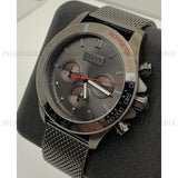Hugo Boss Ikon Grey Dial Grey Mesh Bracelet Watch for Men - 1513443 Authentic Buy Shop Now
