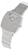 Gucci Grip Quartz Silver Dial Silver Steel Strap Watch For Men - YA157501 Authentic Buy Shop Now