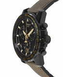 Tissot Supersport Chrono Black Dial Beige Nylon Strap Watch For Men - T125.617.37.051.01 Authentic Buy Shop Now