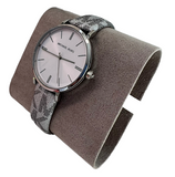 Michael Kors Addyson Quartz White Dial Gray Leather Strap Watch for Women - MK2951 Authentic Buy Shop Now