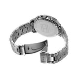 Tommy Hilfiger London Chronograph Quartz Blue Dial Silver Steel Strap Watch for Men - 1791534 Authentic Buy Shop Now