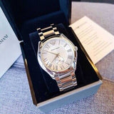 Emporio Armani Dress Quartz Silver Dial Silver Steel Strap Watch For Men - AR11084 Authentic Buy Shop Now