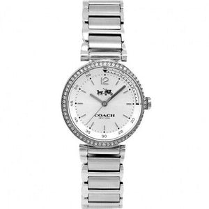 Coach Sports Crystals Silver Dial Silver Steel Strap Watch for Women - 14502194 Authentic Buy Shop Now