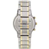 Emporio Armani Renato Chronograph Quartz Silver Dial Two Tone Steel Strap Watch For Men - AR11076 Authentic Buy Shop Now