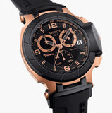 Tissot T Race Chronograph Automatic Black Dial Black Rubber Strap Watch for Men - T048.417.27.057.06 Authentic Buy Shop Now