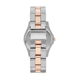 Marc Jacobs Blade Silver Dial Two Tone Steel Strap Watch for Women - MBM3129 Authentic Buy Shop Now