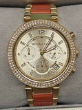 Michael Kors Parker Gold Dial Two Tone Steel Strap Watch for Women - MK6139 Authentic Buy Shop Now